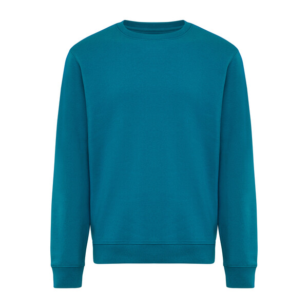Mikina IQONIQ Torla z recyklované bavlny - Dark Teal / S