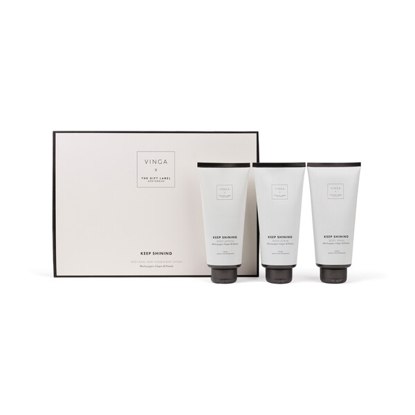 VINGA x TGL body care gift set