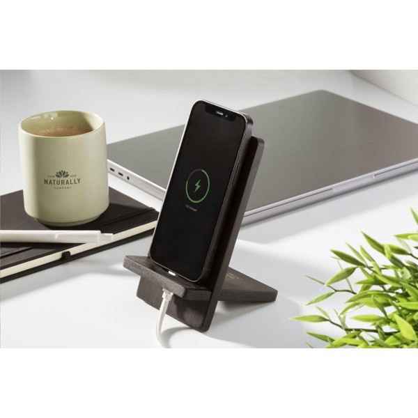 Miyo Bamboo Phone Stand support de téléphone - Noir