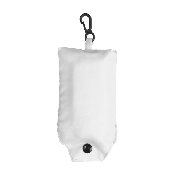 Saco de compras dobrável Vera | 16 l - branco
