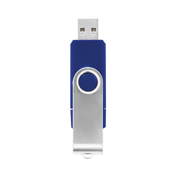 Clé USB OTG RABS TwistDrive Plus - Bleu / 32GB