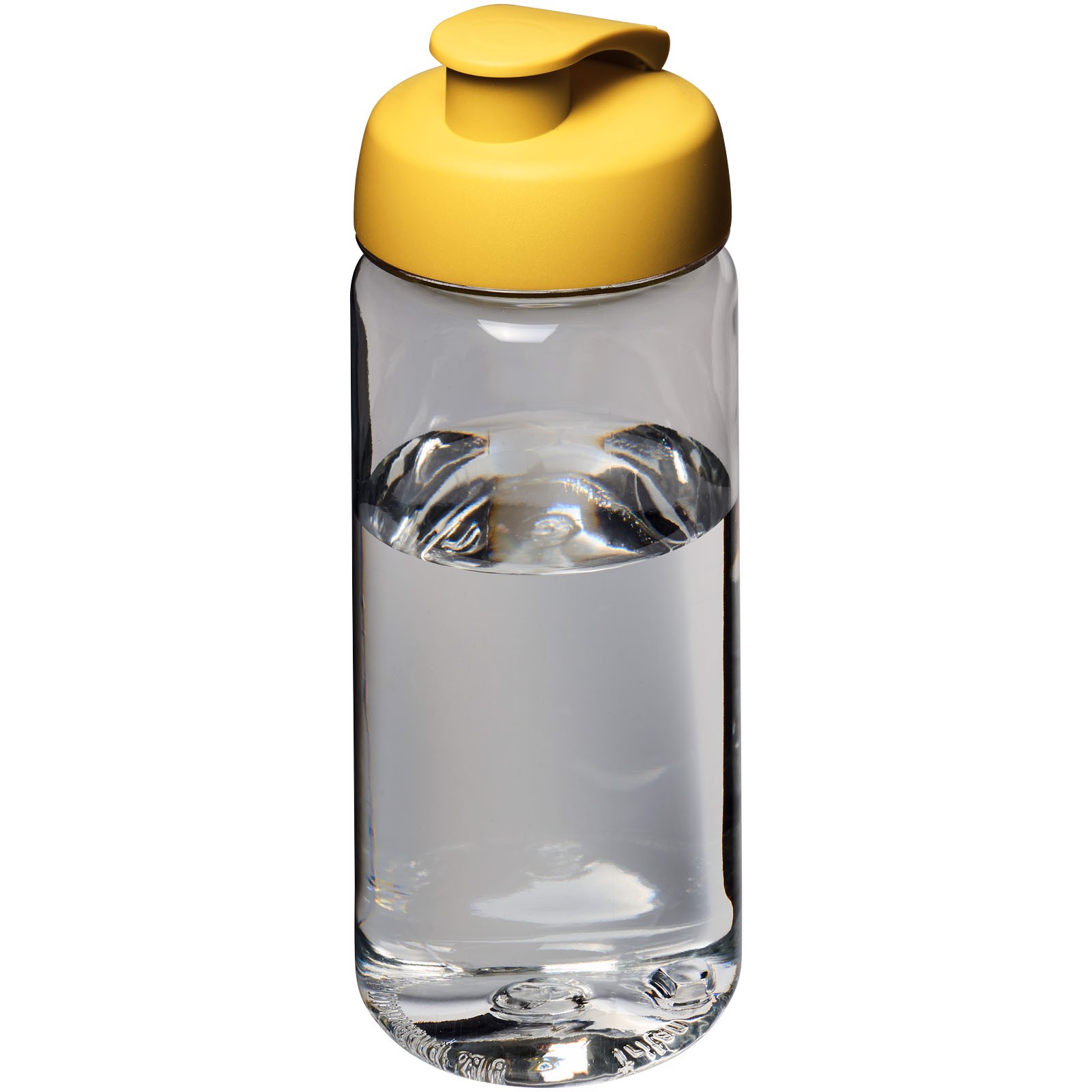 Sportovní láhev s vyklápěcím víčkem Octave Tritan™ 600 ml - Průhledná / Žlutá
