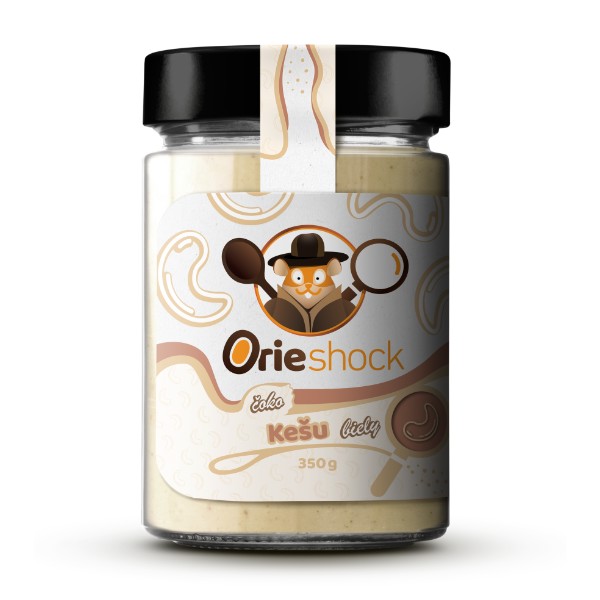 Orieshock Čoko Kešu Biely 350g krém