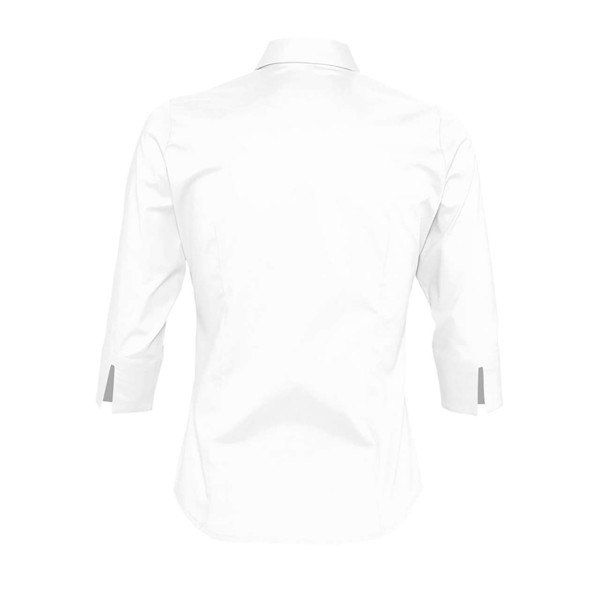 Sol's Effect - 3/4 Sleeve Stretch Women's Shirt - White / XL