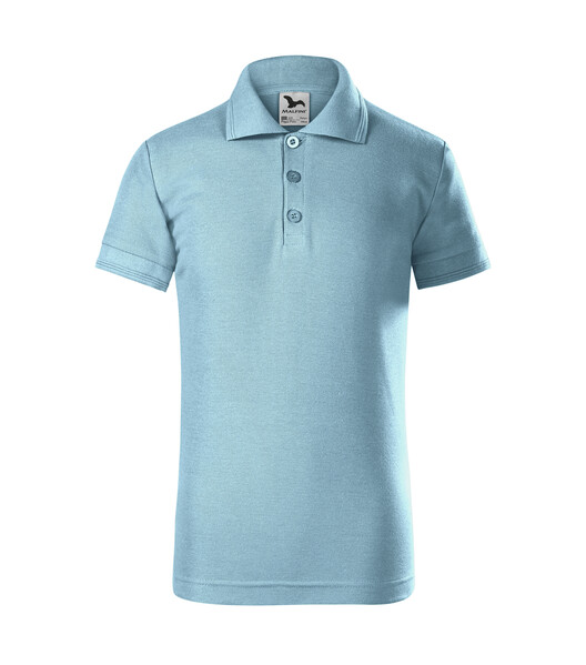Polokošile Dětská Malfini® Pique Polo - Nebesky Modrá / 134 cm/8 let