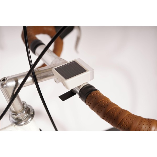 Solar Bikelight lampes de vélo - Blanc