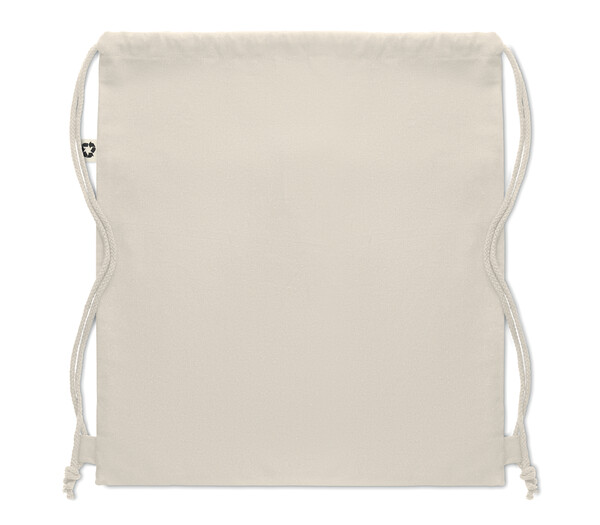 Rucsac cu cordon din bumbac Panda Bag - Bej