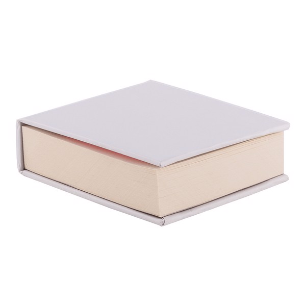 Paper note block - White