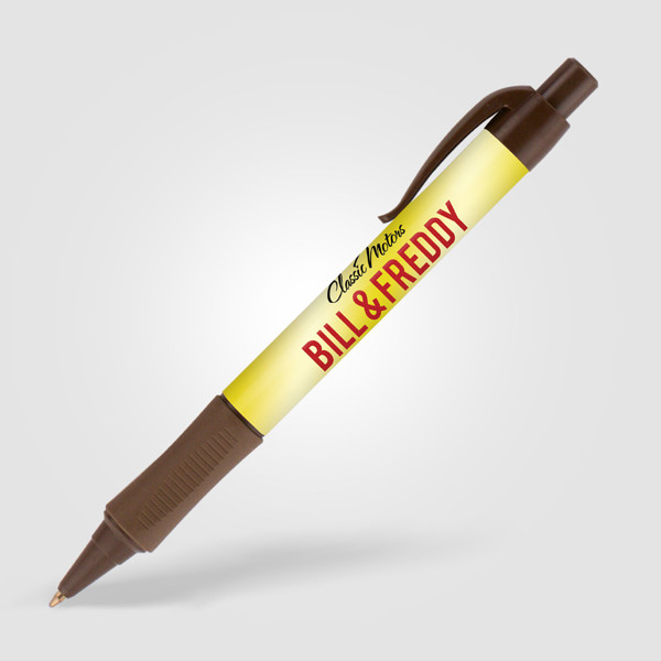 Hepburn Classic Pen - Brown / Full colour