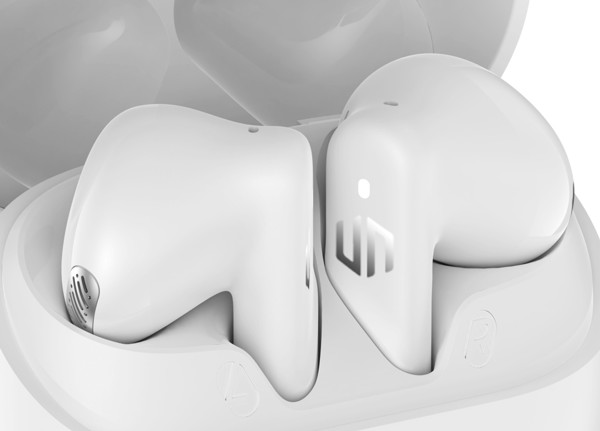 Urban Vitamin Santa Clara RCS plastic ENC earbuds - White