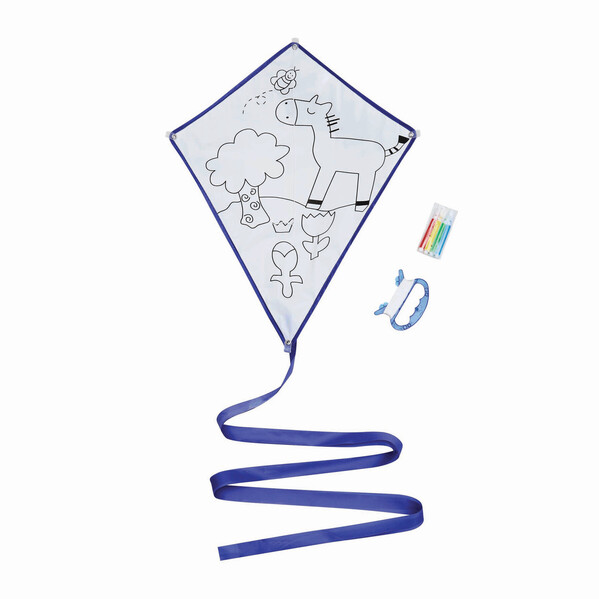 Kite To Colour In Artistic