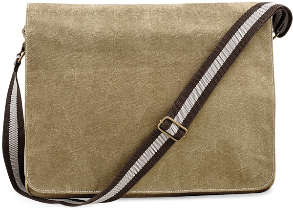 Vintage Tasche mit Umschlag Quadra | QD 610 - Sahara / onesize