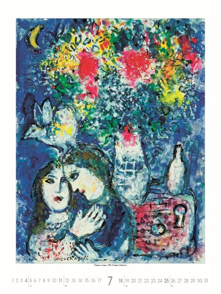 Nástenný Kalendár Marc Chagall 2027