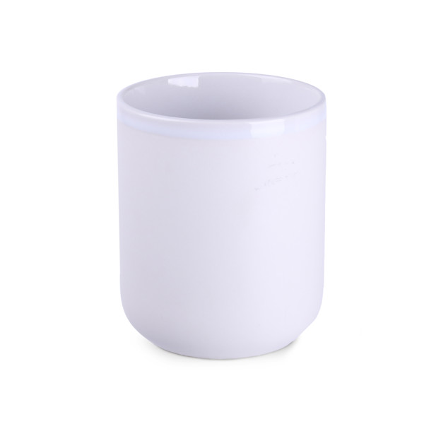 Grand ceramic mug, 110 mm height, 91 mm diameter - White