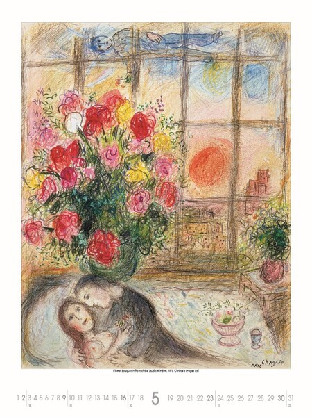 Nástenný Kalendár Marc Chagall 2027
