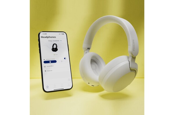 Philips TAH8000E Over-ear ANC-hovedtelefoner - Hvid