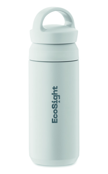 Bouteille double paroi 320 ml Onyx - Blanc