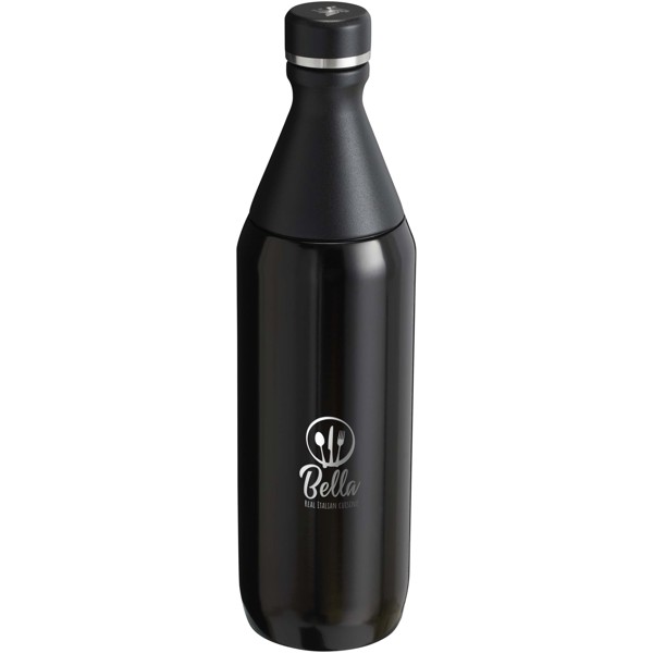 Bouteille d'eau de 600 ml Stanley All Day Slim - Noir brillant