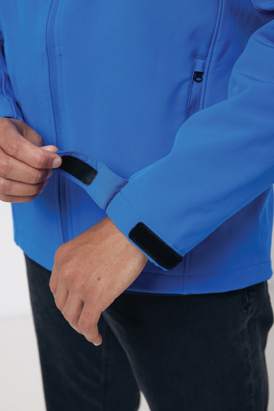 Iqoniq Makalu moška soft shell jakna 5000 mm, 300 g/m² - Kraljeva modra / 3XL