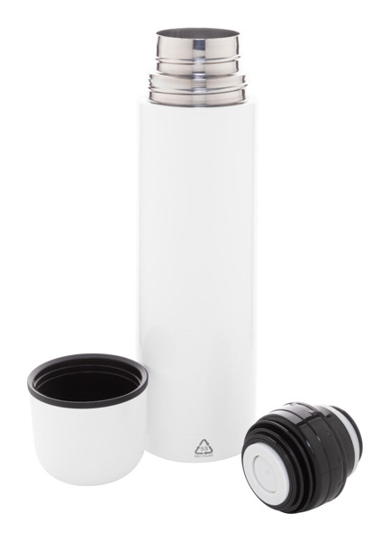 Vacuum Flask Rebusta - White