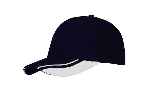 4073 - baseball cap - black/white