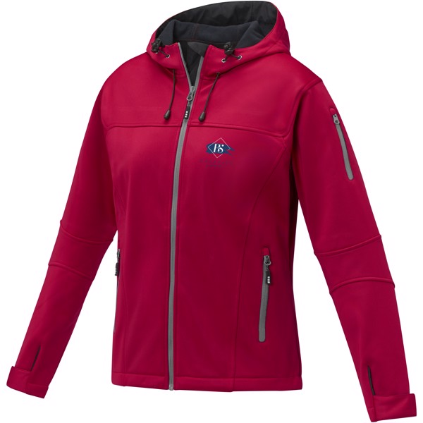 Veste Softshell Match pour femme - Rouge / XL