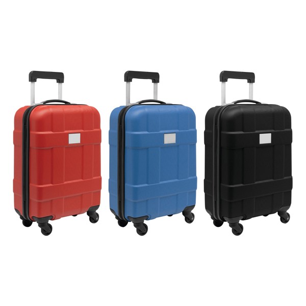 Monza cabin trolley, ABS, 550x350x200 mm - Black