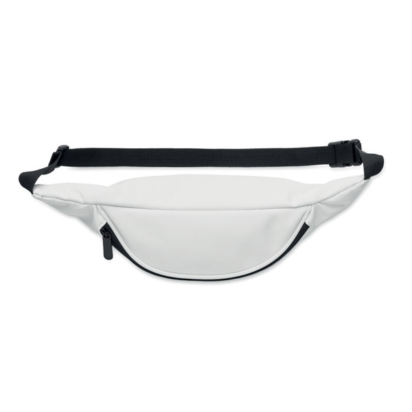 Soft PU waist bag Bai - White