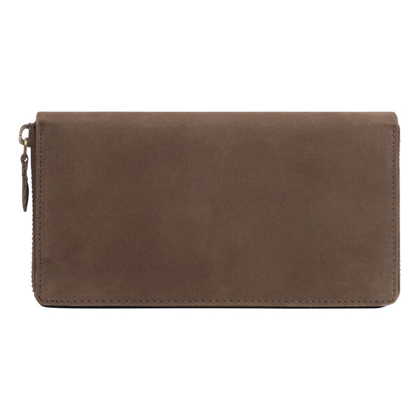 Genuine Leather Purse Lady