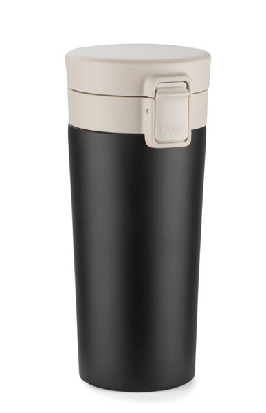 Travel mug STAR 350 ml - black