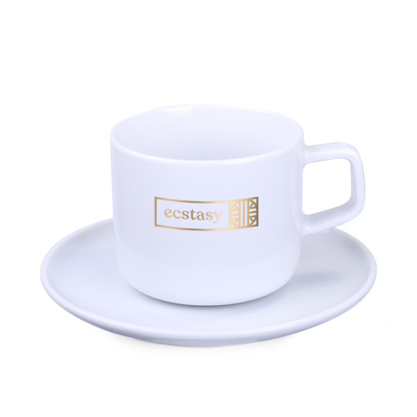 Cup Horizon Set 240ml white - White / 240 ml