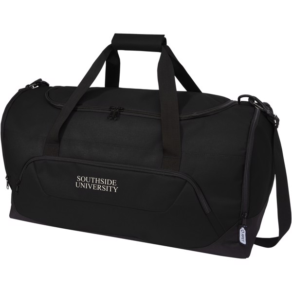 Retrend GRS RPET duffel bag 40L - Solid Black