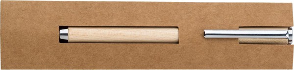 Esdoorn houten balpen Lucienne