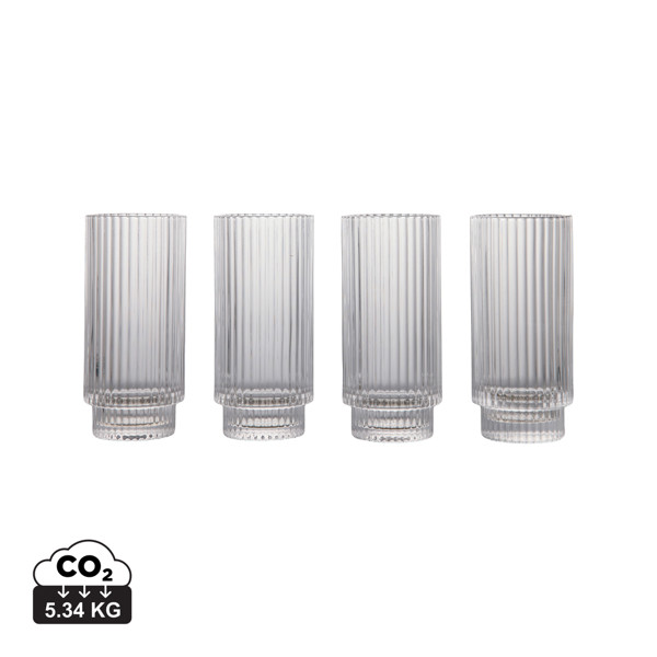 VINGA Set 4 verres highball 360ml York