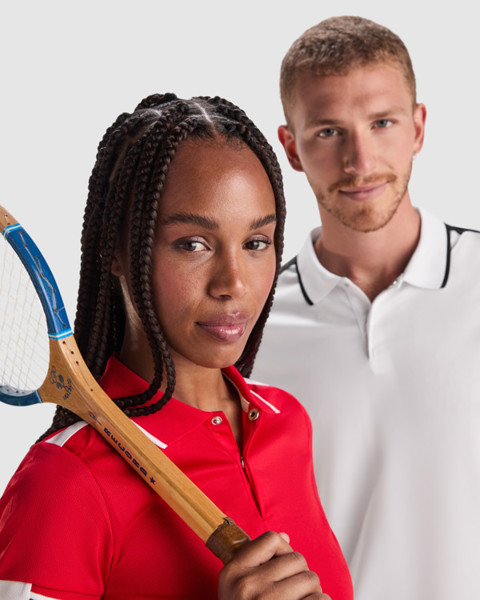 Tamil Polo Shirt - White/Black / 8