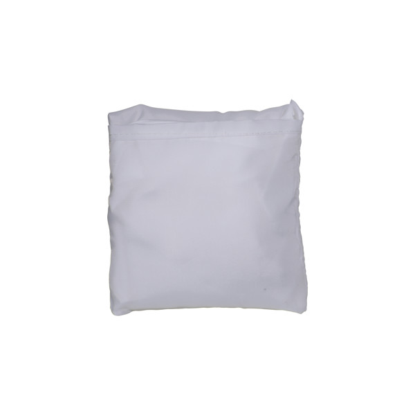 210T Rpet Foldable Shopping Bag - White