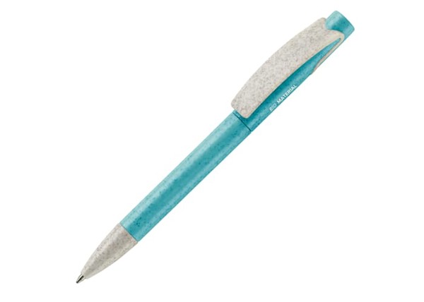 Ball pen Punto bio - Light blue / Beige