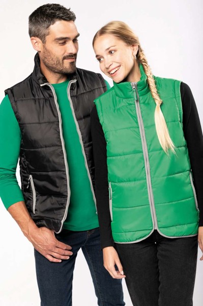 Quilted Bodywarmer - Light Royal Blue / S