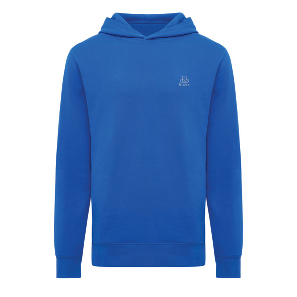 Sweat à capuche avec poches latérales Iqoniq Yengo - Bleu Royal / XL