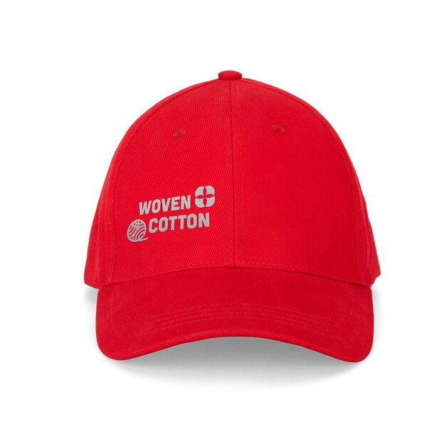 NATHAN. 100% cotton cap (260 g/m²) with 6 panels - White