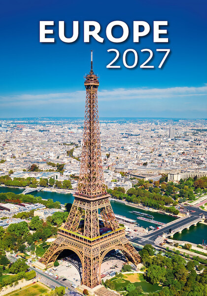 Nástěnný kalendář Europe 2027