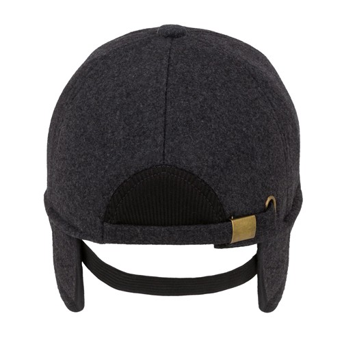 WOOL CAP WITH FOLDABLE EAR FLAPS "BRADFORD"