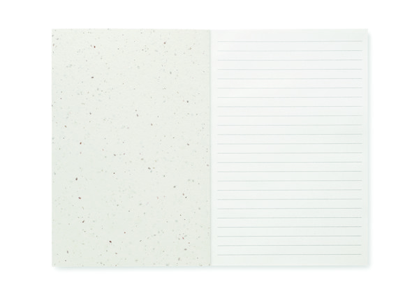 Bloco A5 c/capa papel sementes Seed Book