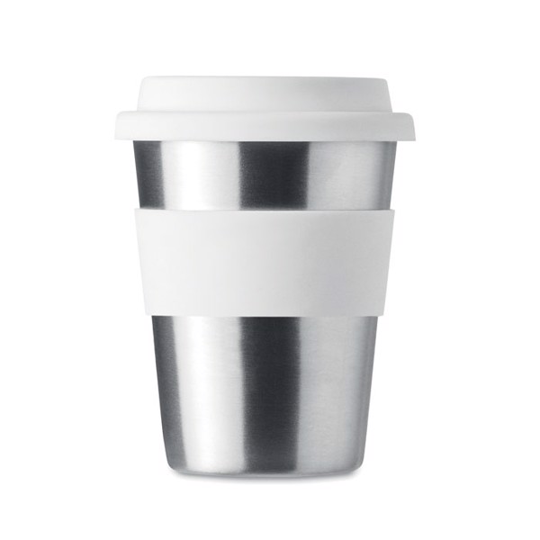 Tumbler stainless steel 350ml Irmug - White