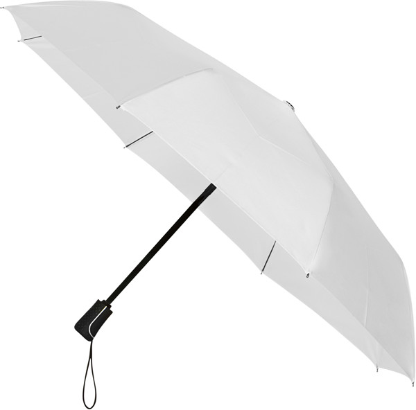 MINIMAX - Parapluie pliant - Ouverture et fermeture automatique - Impermable au vent -  100 cm - Blanc