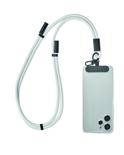 60W charging and data lanyard Cocharge - White