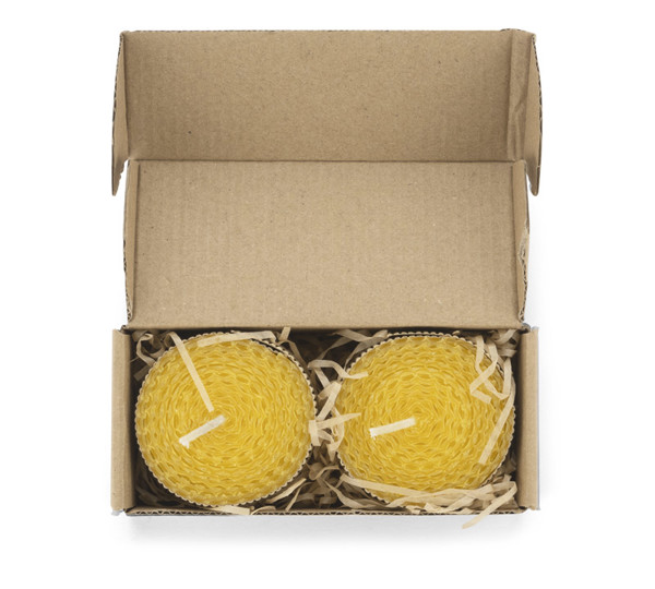 Beeswax candle set HANNI