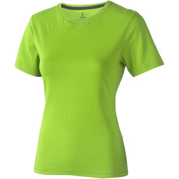 T-shirt de manga curta Nanaimo de mulher - Verde maçã / L