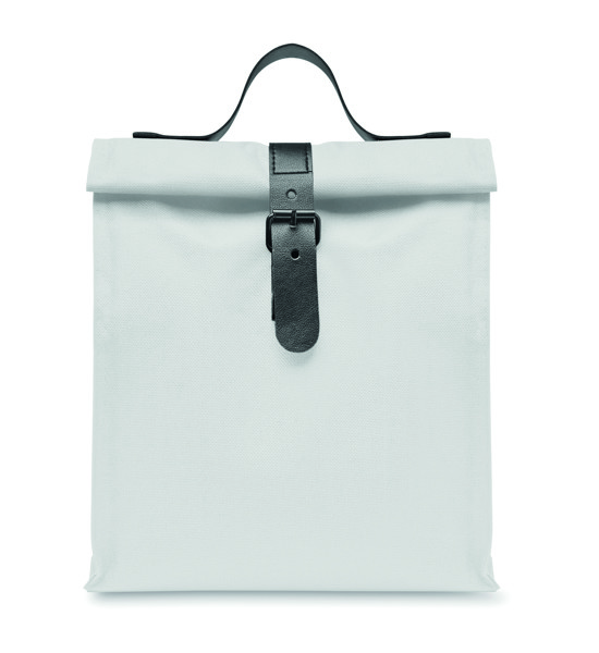 Borsa frigo 600D RPET Chill - Bianco