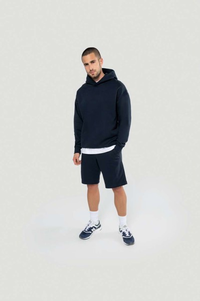 Unisex French Terry Bermuda Shorts - Black / S